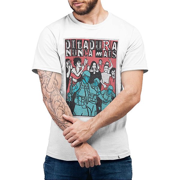 Ditadura Nunca Mais - Camiseta Basicona Unissex