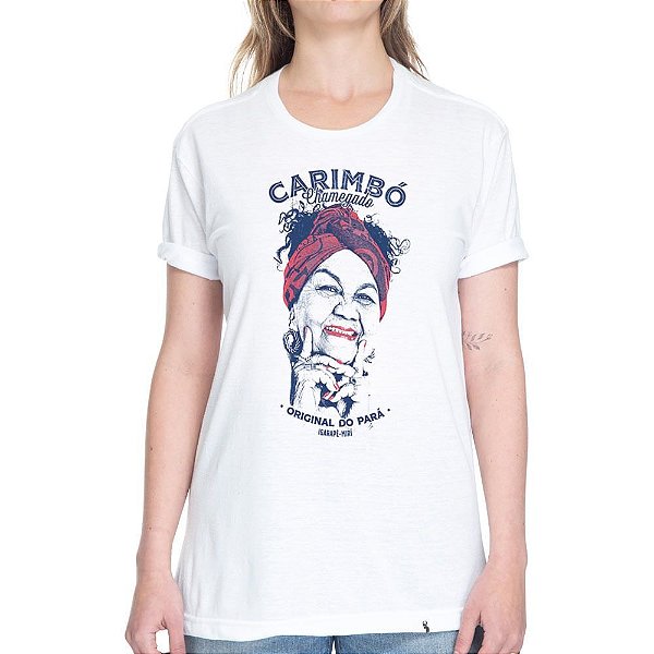 Carimbó Chamegado - Camiseta Basicona Unissex