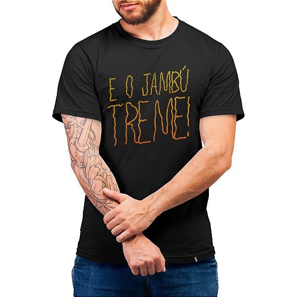 E o Jambú Treme - Camiseta Basicona Unissex