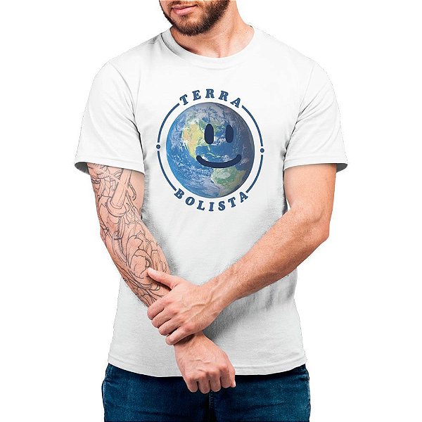 Terra Bolista - Camiseta Basicona Unissex