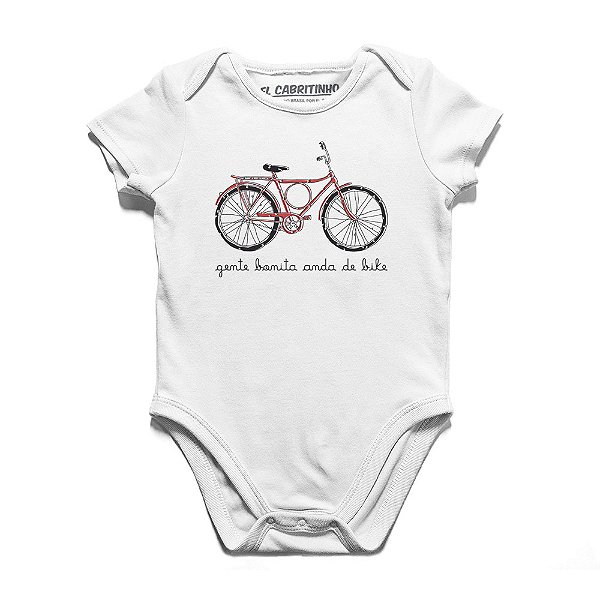 Gente Bonita Anda de Bike - Body Infantil