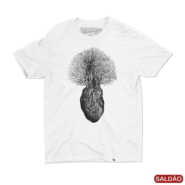 Floresta Interior - Camiseta Basicona Unissex-Saldão