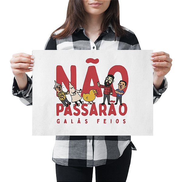 Não Passarão Mesmo  - Poster