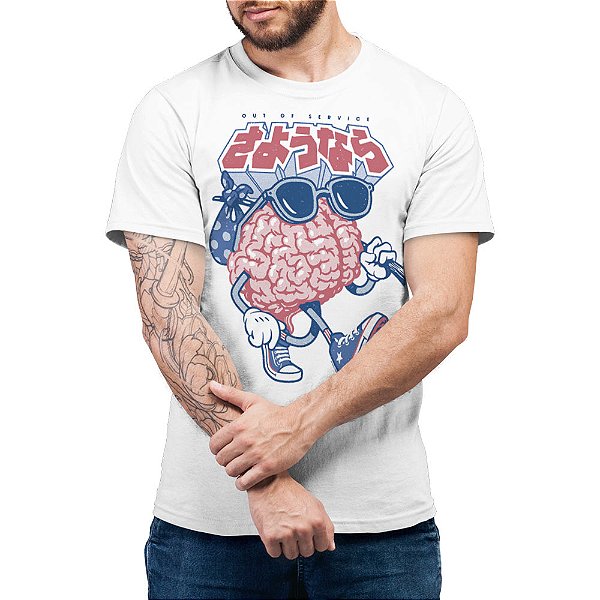 Out of Service Brain - Camiseta Basicona Unissex