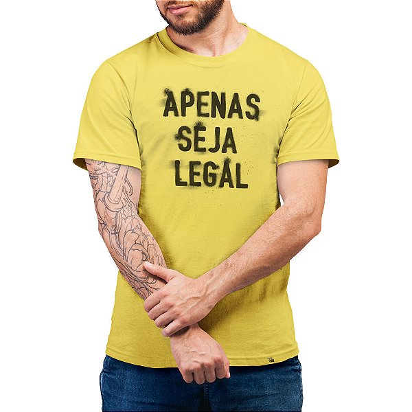 Apenas Seja Legal - Camiseta Basicona Unissex