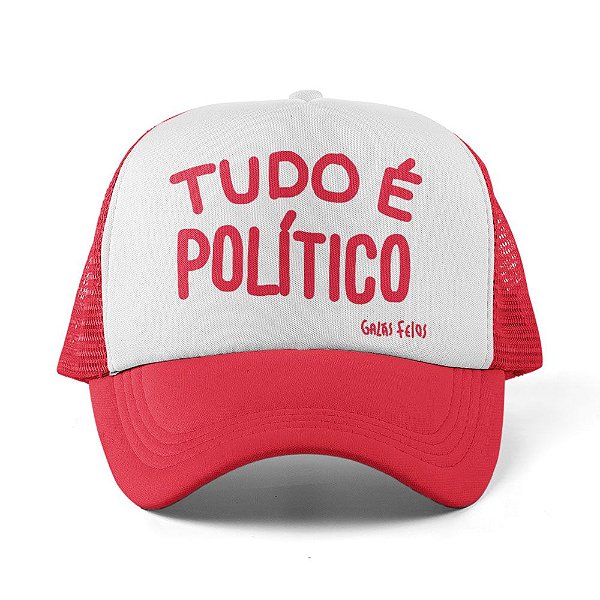 Tudo é Político  - Boné