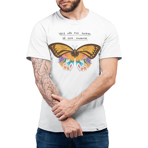 Você Não Está Perdida - Camiseta Basicona Unissex