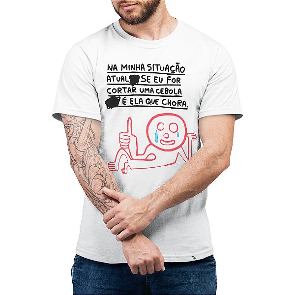 Na Minha Situação Atual - Camiseta Basicona Unissex