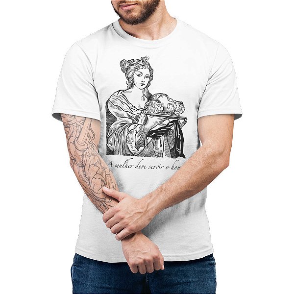 Servir bem para servir sempre - Camiseta Basicona Unissex