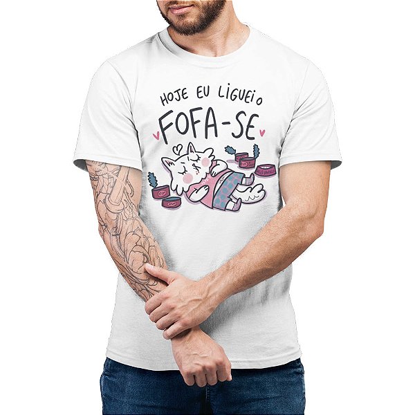 Fofa-se - Camiseta Basicona Unissex