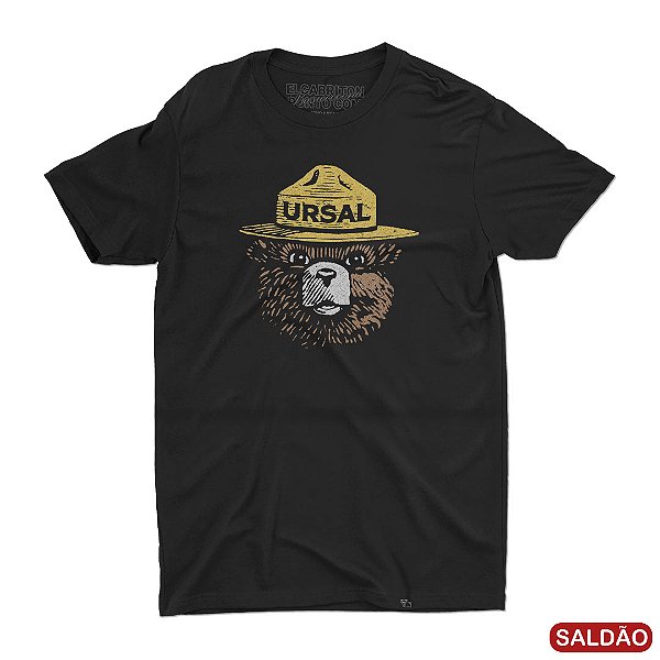 Urso URSAL - Camiseta Long Masculina-Saldão