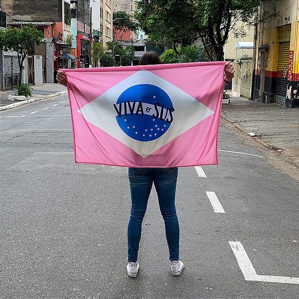 Bandeira Viva o SUS  - Canga / Bandeira