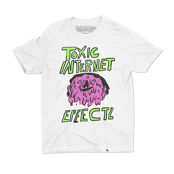 Toxic Internet Effectz - Camiseta Basicona Unissex