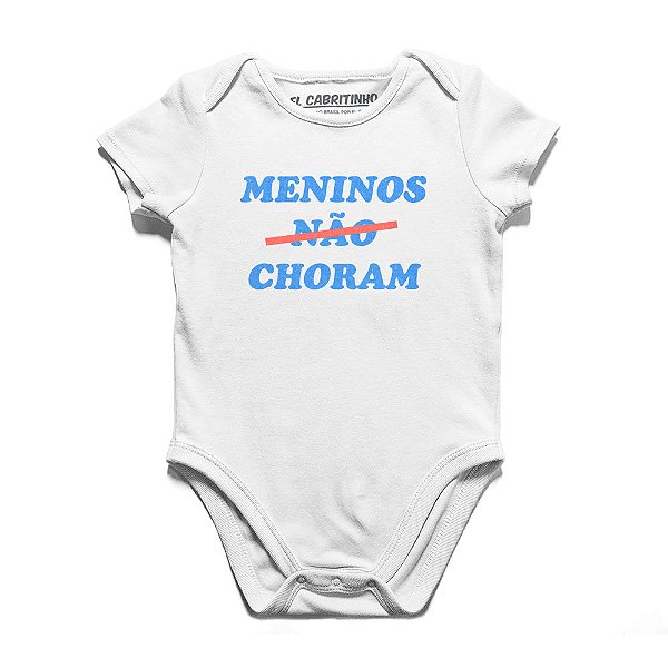 Meninos Choram - Body Infantil