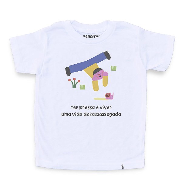 Vida Desassossegada - Camiseta Clássica Infantil