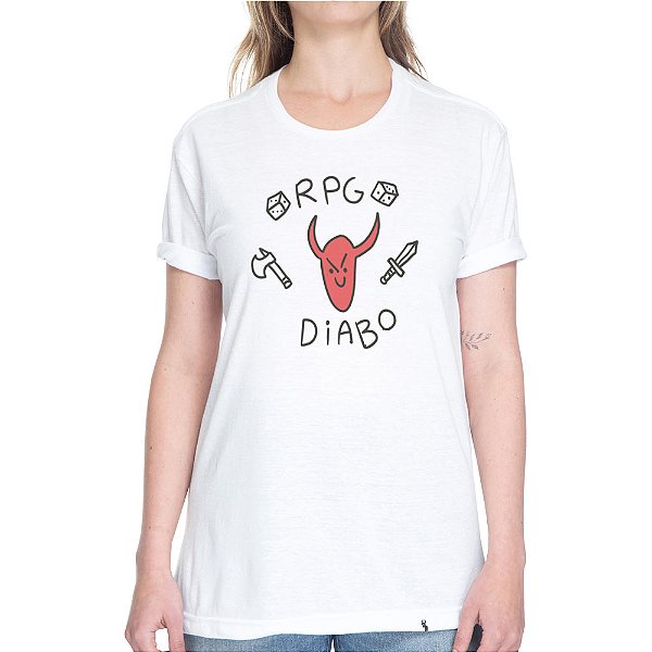 RPG DIABO - Camiseta Basicona Unissex