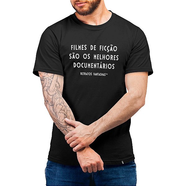 Filmes de Ficção - Camiseta Basicona Unissex