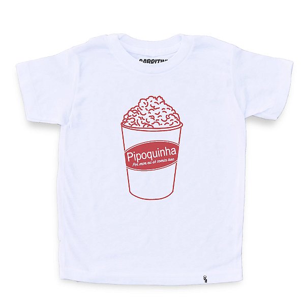 Pipoquinha - Camiseta Clássica Infantil