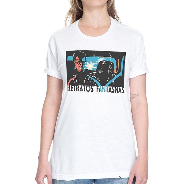 Retratos Fantasmas de Rafael Coutinho - Camiseta Basicona Unissex