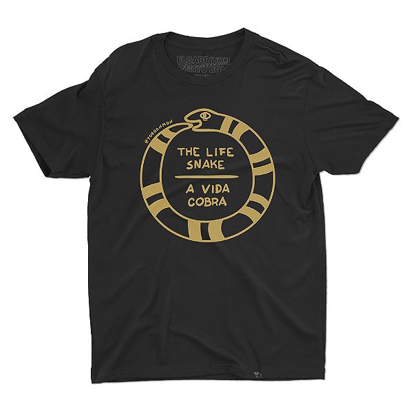 A Vida Cobra de Devaneios - Camiseta Basicona Unissex