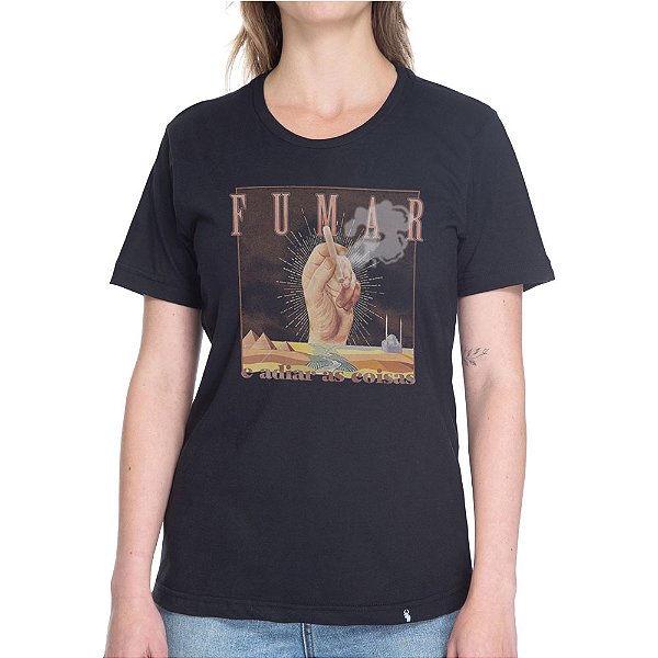 Fumar e Adiar as Coisas - Camiseta Basicona Unissex
