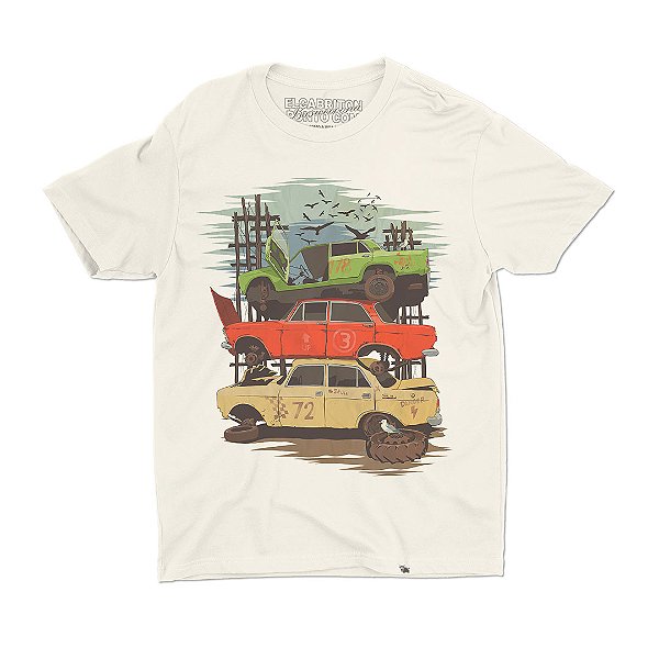 Junkyard Pier - Camiseta Basicona Unissex-Saldão