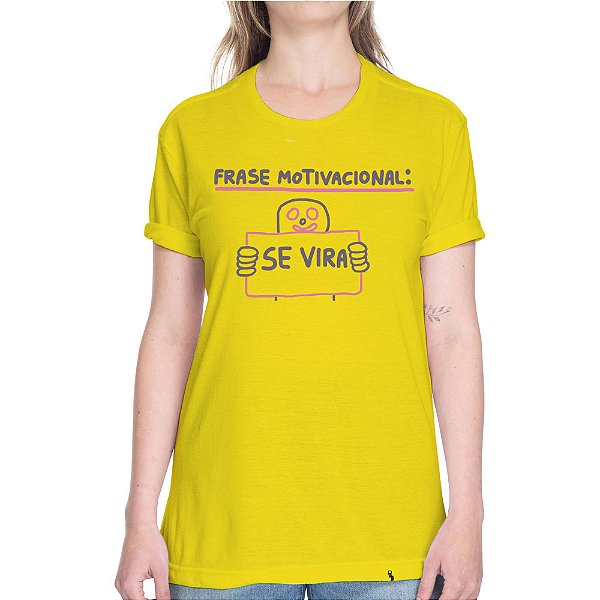 Frase Motivacional de Pedro Vinicio - Camiseta Basicona Unissex