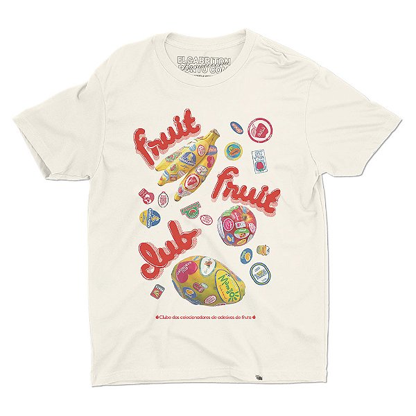 Fruit Fruit Club - Camiseta Basicona Unissex