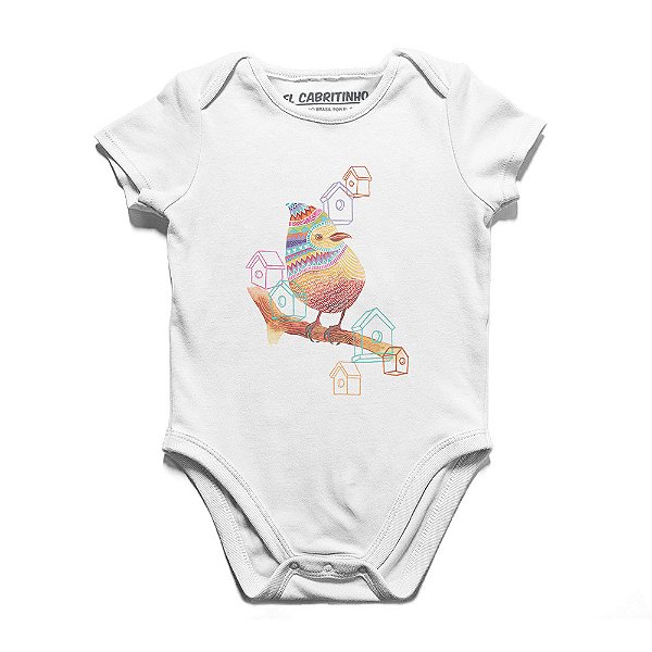 Pássaro - Body Infantil
