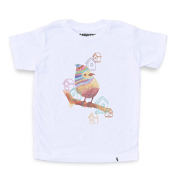 Pássaro - Camiseta Clássica Infantil