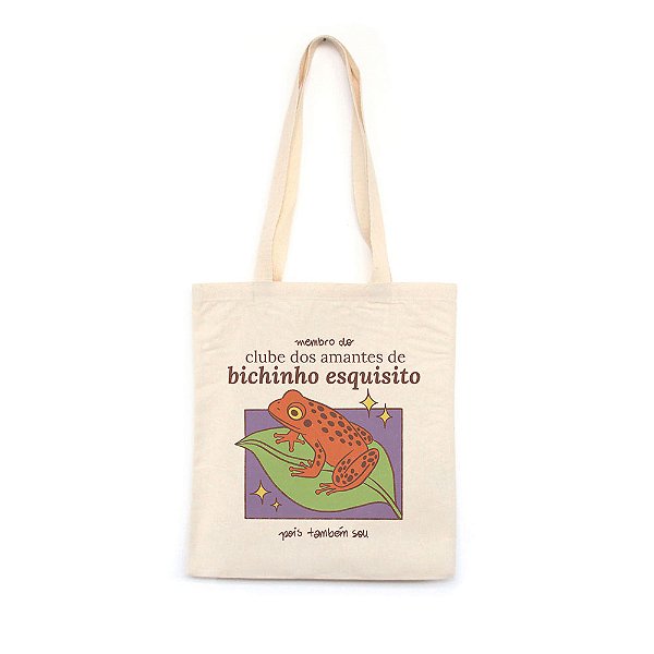Bichinho Esquisito de Bel Sachetti - Bolsa de Lona