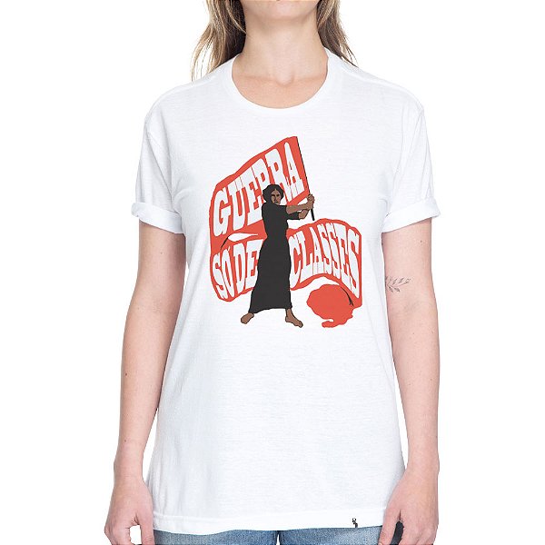 Guerra Só de Classes  - Camiseta Basicona Unissex