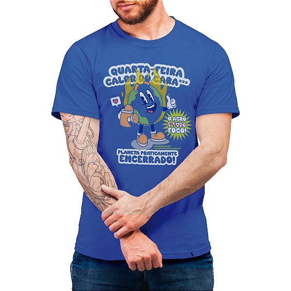 Quarta-Feira - Camiseta Basicona Unissex