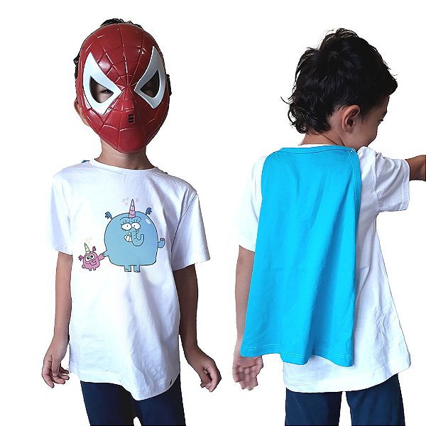 Unifantis - Camiseta Clássica Infantil com Capa