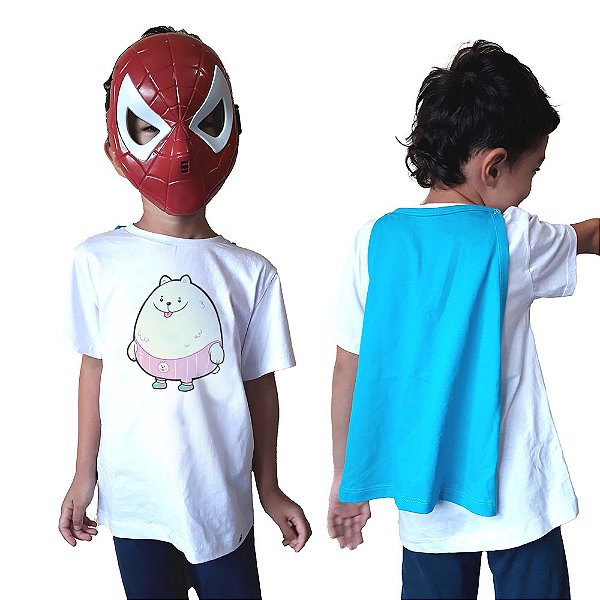 Dogão Maromba - Camiseta Clássica Infantil com Capa