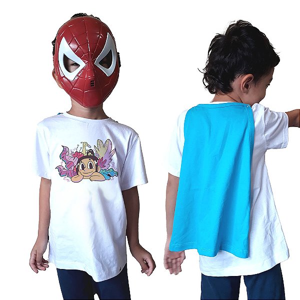 Ana Colibri - Camiseta Clássica Infantil com Capa
