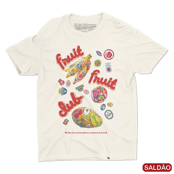 Fruit Fruit Club - Camiseta Basicona Unissex-Saldão