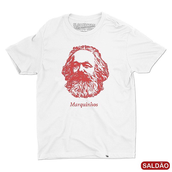 Marquinhos - Camiseta Basicona Unissex-Saldão