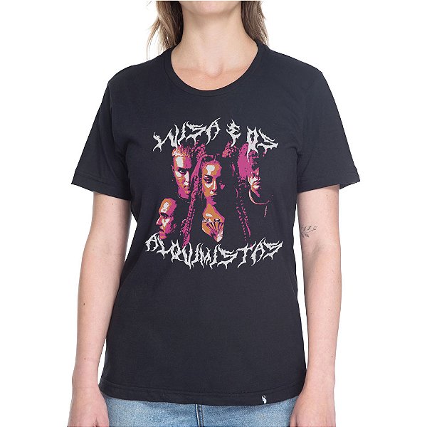 Luisa e os Alquimistas Rostos - Camiseta Basicona Unissex