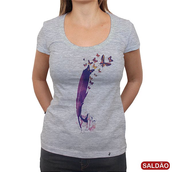 Unlimited - Camiseta Clássica Feminina-Saldão