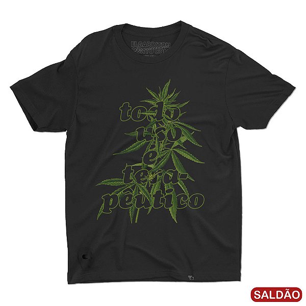 Todo Uso é Terapêutico - Camiseta Basicona Unissex-Saldão
