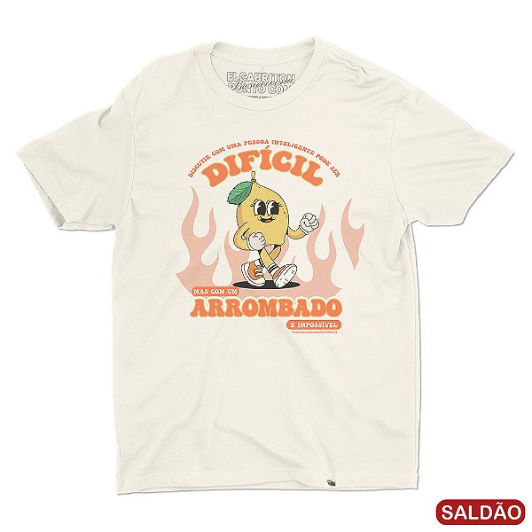 Discutir Com Uma Pessoa - Camiseta Basicona Unissex-Saldão