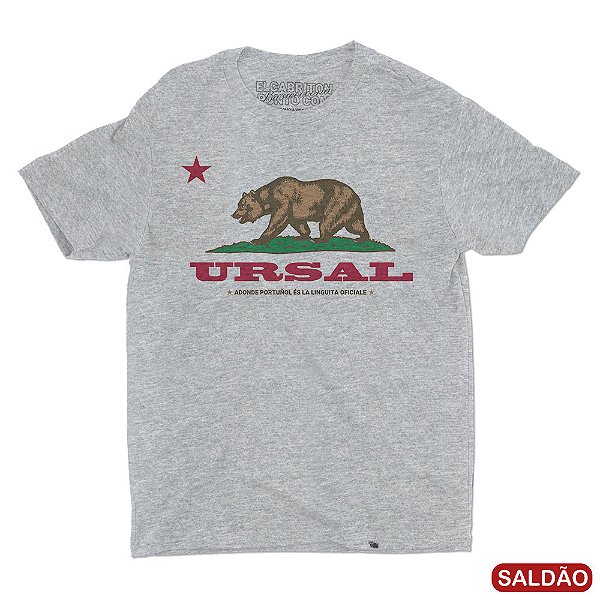 URSAL - Camiseta Basicona Unissex-Saldão