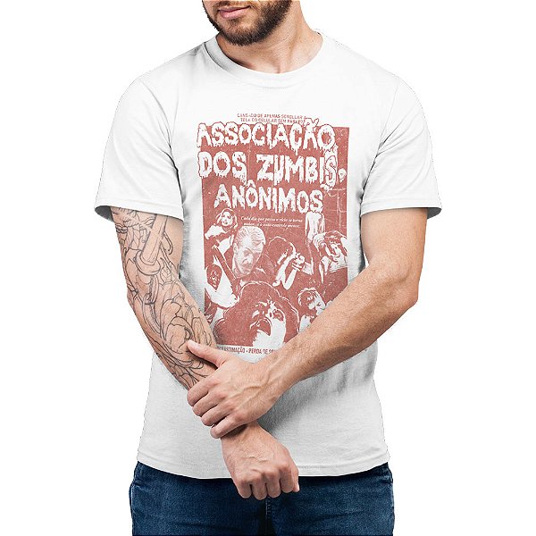 Associação dos Zumbis - Camiseta Basicona Unissex