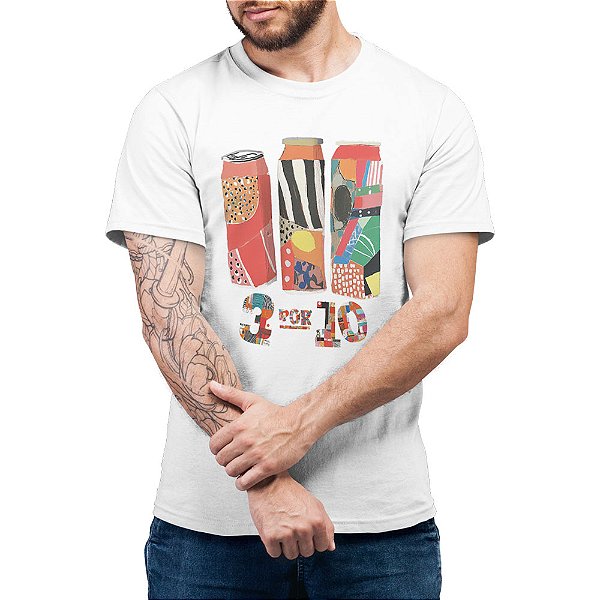3 por 10 - Camiseta Basicona Unissex