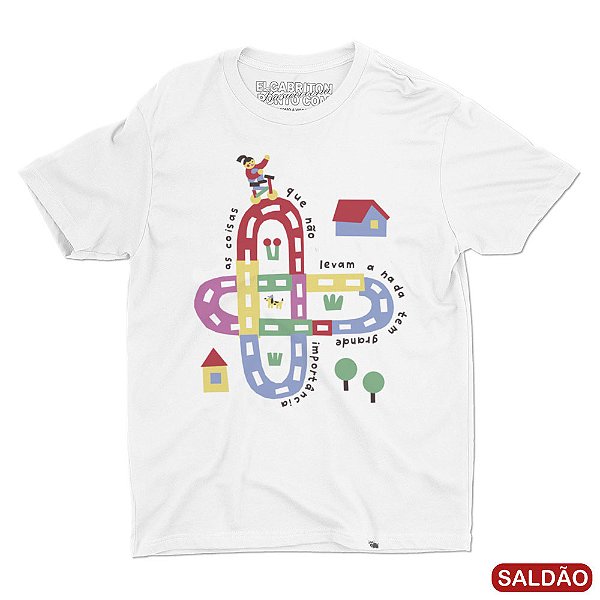 As Coisas Que Não Levam a Nada - Camiseta Basicona Unissex-Saldão