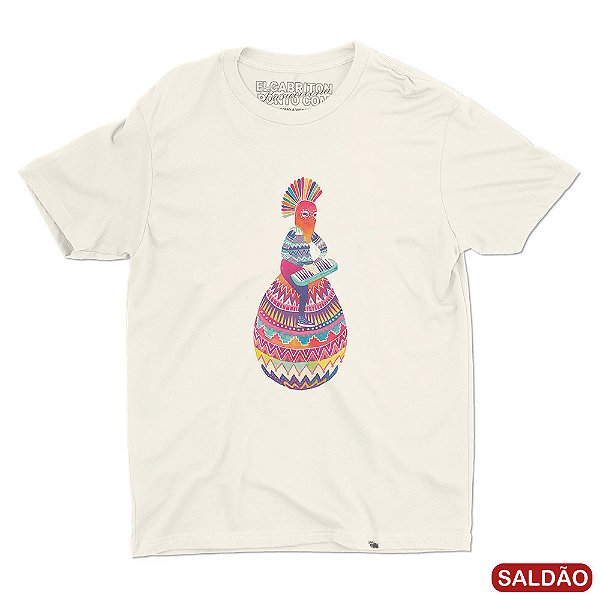 Melódica - Camiseta Basicona Unissex-Saldão
