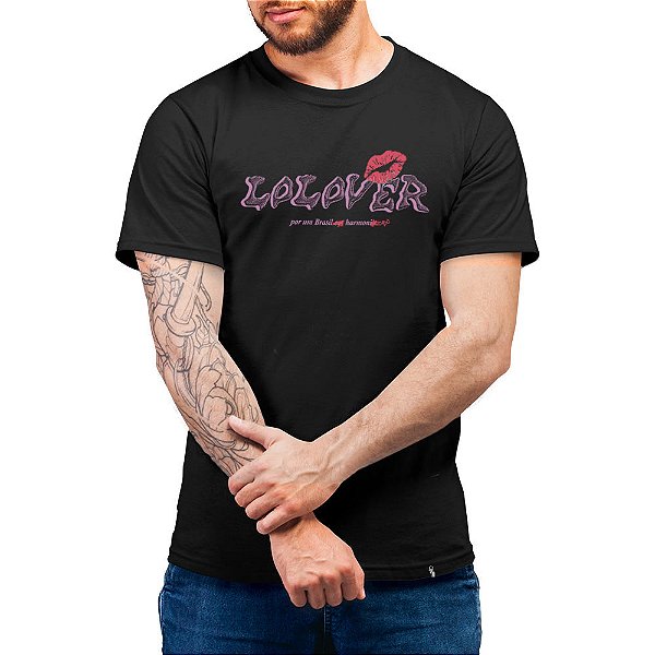 Lolover - Camiseta Basicona Unissex