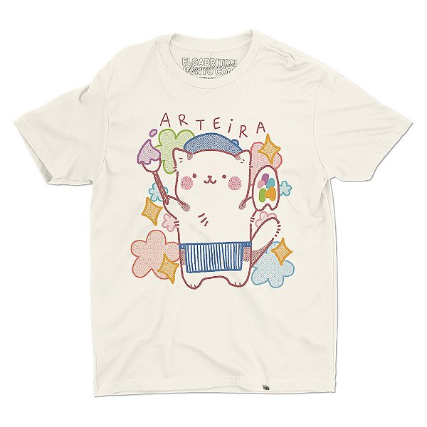 Arteira de Yumi Muranaka - Camiseta Basicona Unissex