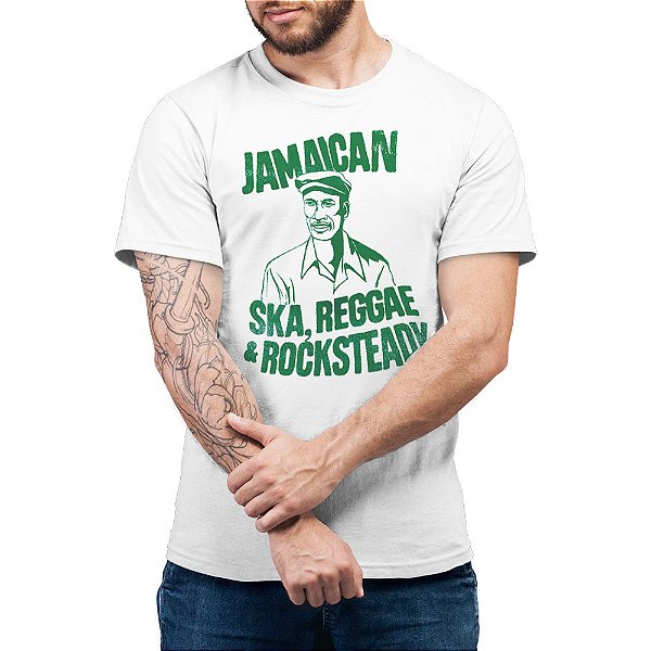 Jamaican Ska Reggae - Camiseta Basicona Unissex